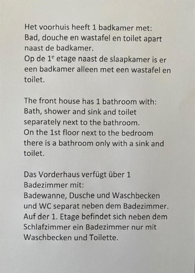 Vakantiehuis Het Voorhuis Op Landgoed Koepeltjesplaats Gaast Экстерьер фото